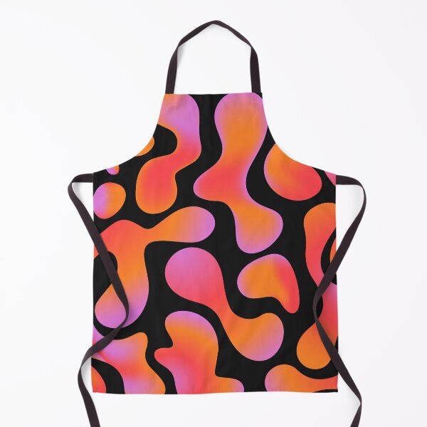 Item preview, Abstract Liquid Gradient Blobs Pattern designed and sold by SolutionsArt.