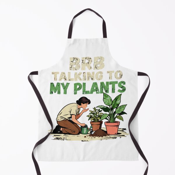 Item preview, BRB Talking To My Plants Funny Plant designed and sold by Dxvect.