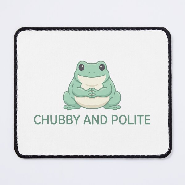 Item preview, Chubby And Polite Smiling Dumpy Tree Frog designed and sold by Petzzz.