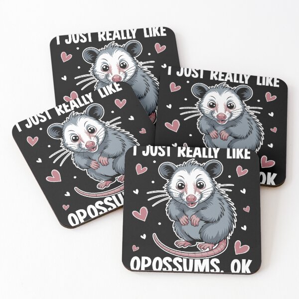 Item preview, I Just Really Like Opossums, Ok Opossum Lover Wildlife Fan designed and sold by StickChic.