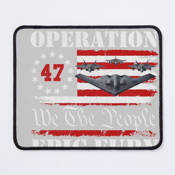 Item preview, Operation Epic Fury American Flag designed and sold by KathieFaugh.