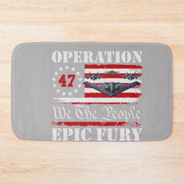 Item preview, Operation Epic Fury American Flag designed and sold by KathieFaugh.