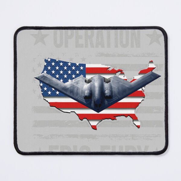 Item preview, Operation Epic Fury American Flag designed and sold by KathieFaugh.