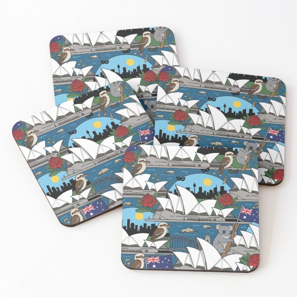 Item preview, Vibrant Australia Heritage National Pride Collage Art designed and sold by DGtaLrtcom.