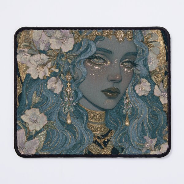 Item preview, Golden cerulean goddess designed and sold by MendaciousMina.