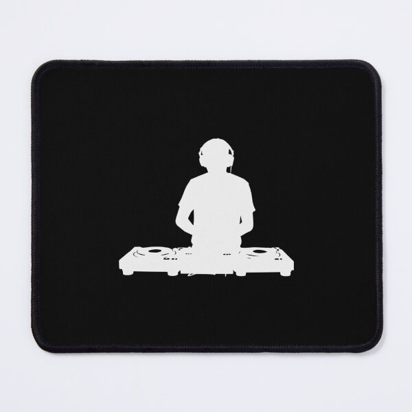Artikelvorschau, DJ-Mixing-Silhouette – Musik-Motion-Design entworfen und verkauft von BrushRushX.