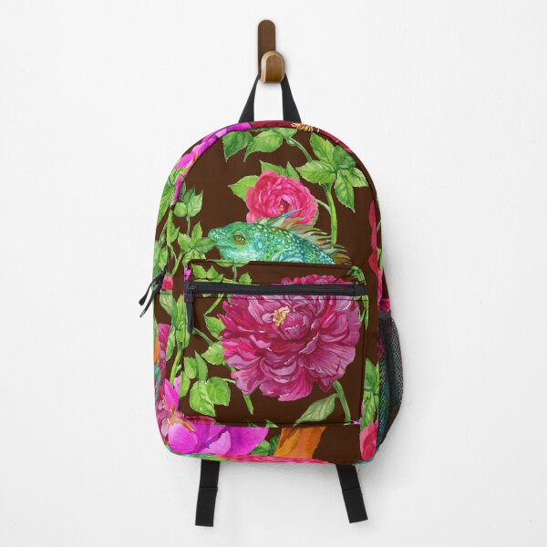 Item preview, Iguanas and colorful flowers designed and sold by Colorfuly.