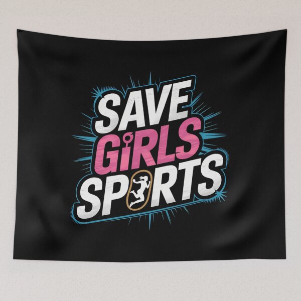 Item preview, Save Girls Sports Female Athletes - A Gift For Those Who Support Equality And Opportunities For Girls In Sports. designed and sold by Da7manArt.