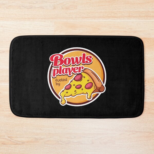 Item preview, Bowls Player Fueled By Pizza designed and sold by MaryAller.