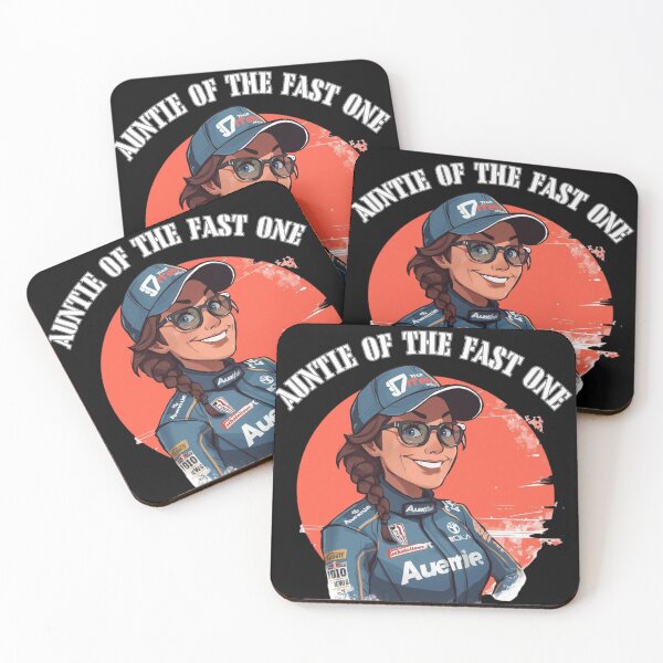 Item preview, Auntie of The Fast One-race car, pit crew, family matching, birthday boy designed and sold by ChameraDesign.