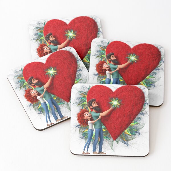 Item preview, “You Are My Magic – Romantic Heart Couple Art” designed and sold by ChenEngEng.