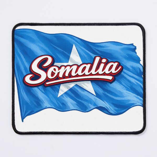 Item preview, Somalia Flag Shirt – Waving Somali National Pride Design designed and sold by GarnerSupplyCo.