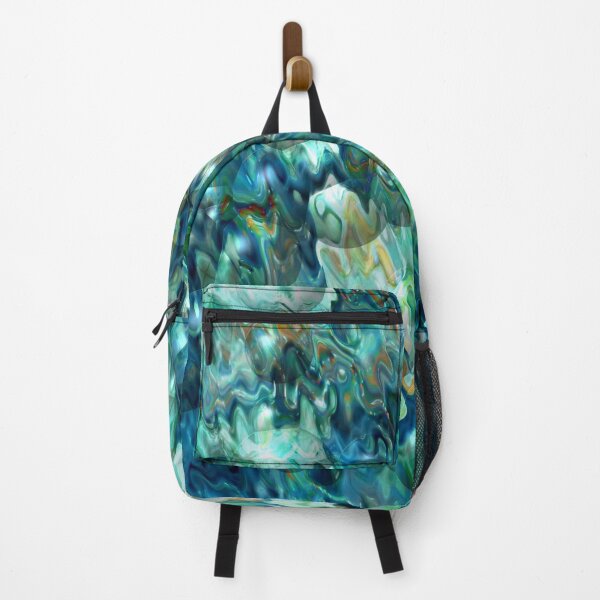 Item preview, Blue Christmas Abstract designed and sold by MoodyMuseArt.