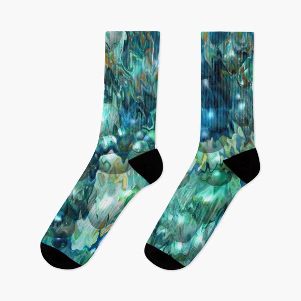 Item preview, Blue Christmas Abstract designed and sold by MoodyMuseArt.