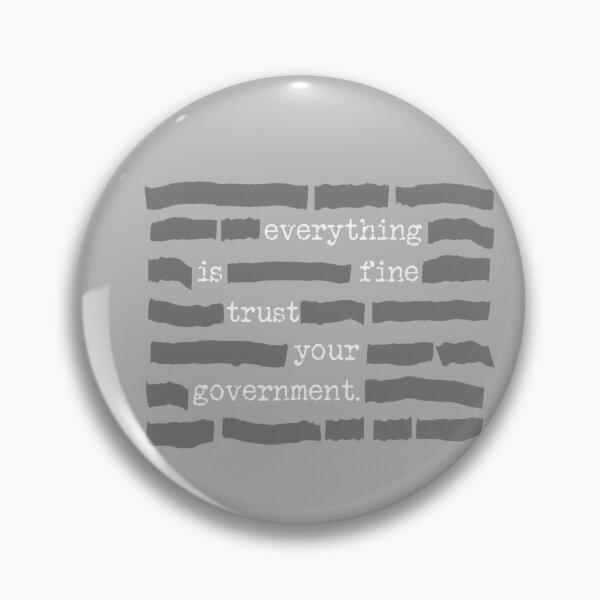 Item preview, Conspiracy Theorist Everything Is Fine Trust Your Government designed and sold by mjohnson9.