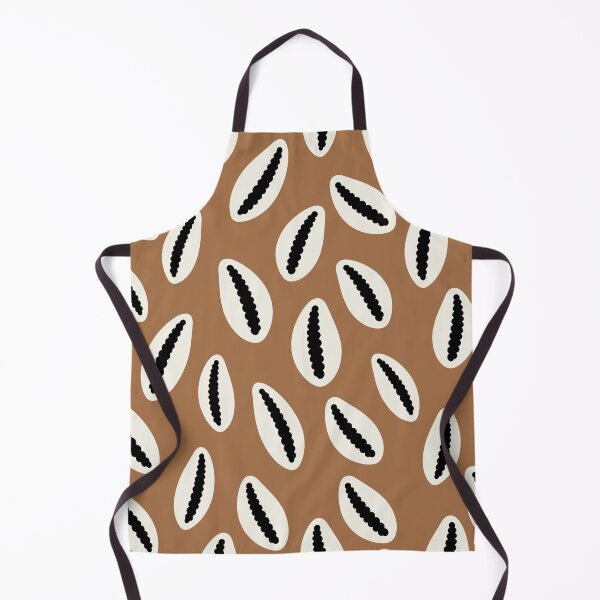 Item preview, Tribal Cowrie Shell Pattern - Earthy Brown Boho Coastal Design designed and sold by The High Hippo.