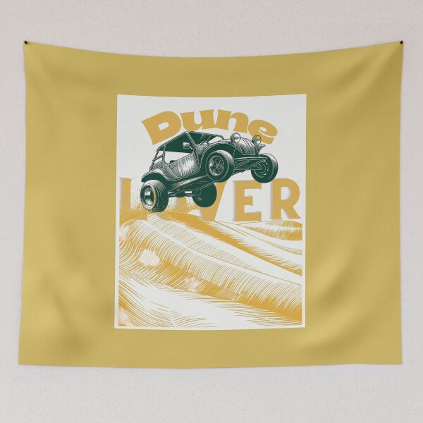 Item preview, Minimalist Dune Lover Car Illustration designed and sold by Fuel-Shirts.