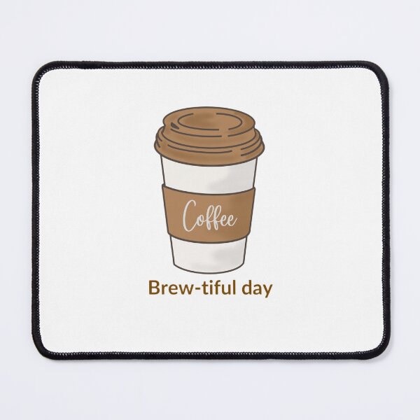 Item preview, Have a Brew-tiful Day - Minimalist Coffee Cup designed and sold by Artsy Corner.