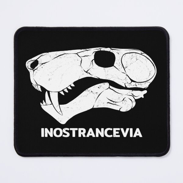 Item preview, Inostrancevia fossil skull designed and sold by NicGrayGraphic.