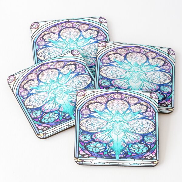 Item preview, Celestial Angel Anime Stained Glass designed and sold by ItzLacarth.