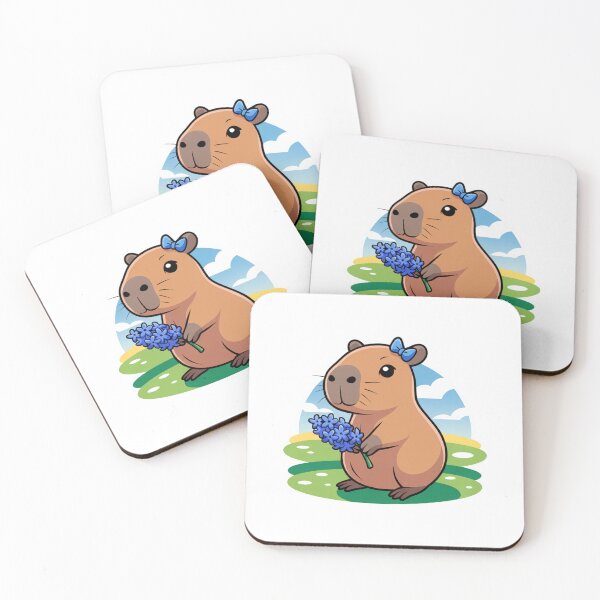 Item preview,  Spring Capybara - hyacinth designed and sold by JancaMo.