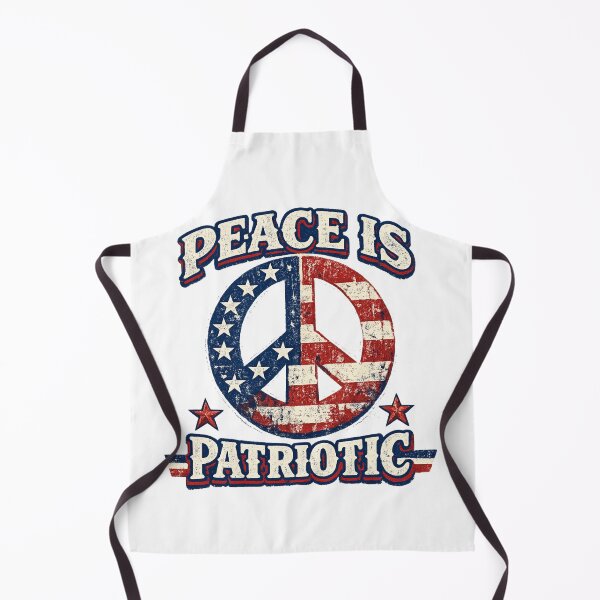 Item preview, Peace Is Patriotic – Vintage American Peace Symbol Design designed and sold by JustViralShirts.