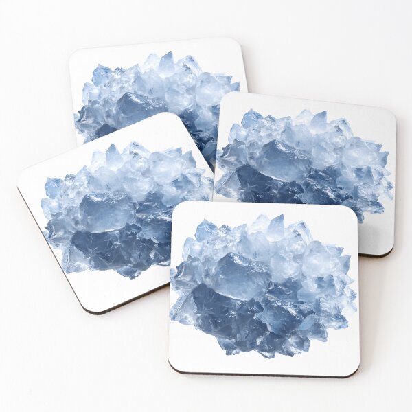 Item preview, Blue Crystalline Ice Cluster with Sharp Frozen Shards  designed and sold by Niageadon.