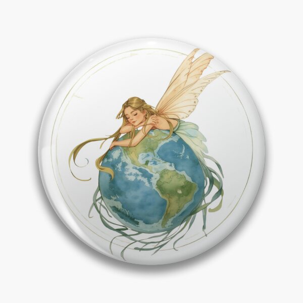 Item preview, A Fairy Hugging Planet Earth designed and sold by Soulstar Designs.