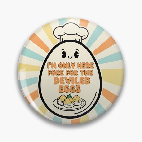 Item preview, deviled eggs designed and sold by Broken Antler Designs .