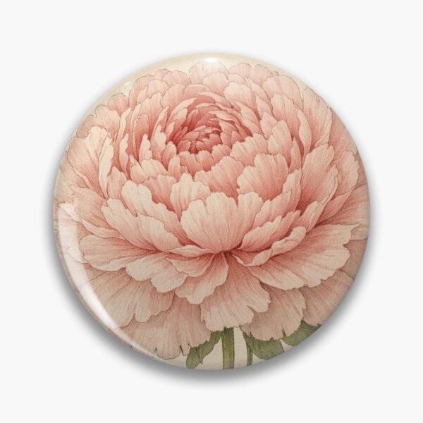 Item preview, Vintage Pink Peony Botanical Print - Antique Floral Wall Art designed and sold by Darlin8888.