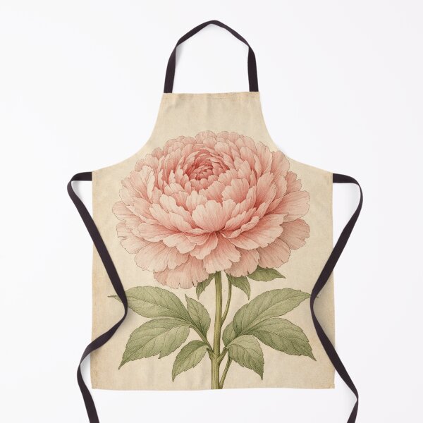 Item preview, Vintage Pink Peony Botanical Print - Antique Floral Wall Art designed and sold by Darlin8888.