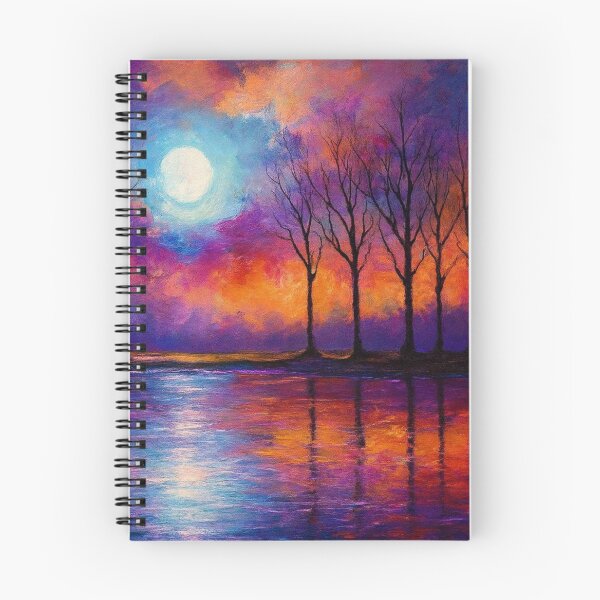 Item preview, Moonlit Spectrum Forest Reflections designed and sold by Joey Santiago.
