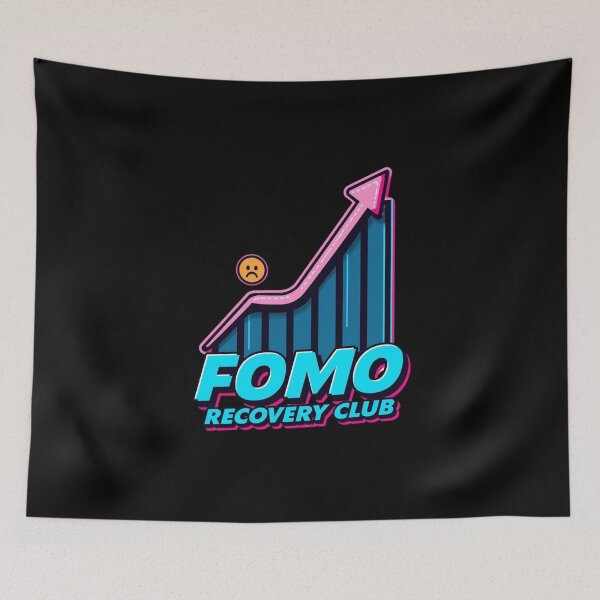Item preview, FOMO Recovery Club Funny Trading Shirt designed and sold by KapiPrint.
