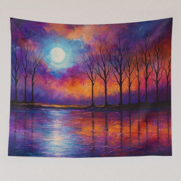 Item preview, Moonlit Spectrum Forest Reflections designed and sold by Joey Santiago.