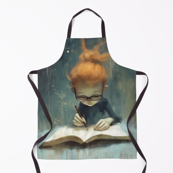 Item preview, Child Writing in Book Imagination Learning designed and sold by Shoot-The-Moon.