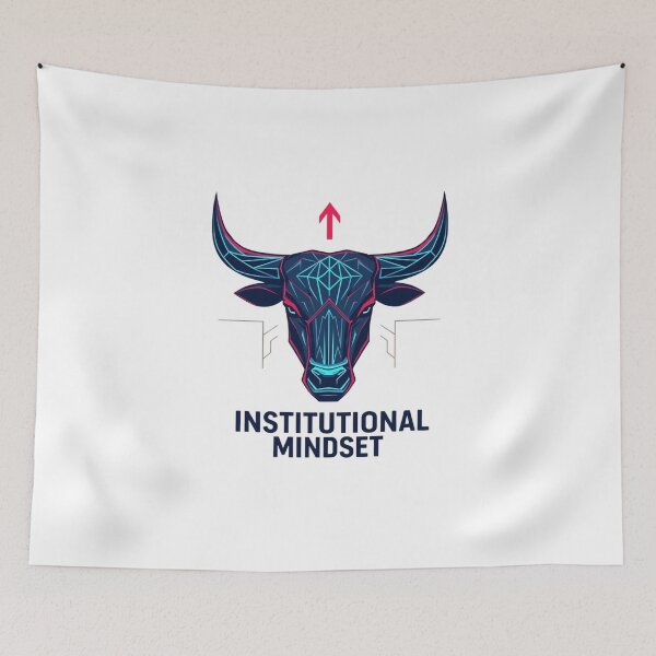 Item preview, Institutional Mindset Bull Trader Shirt  designed and sold by KapiPrint.