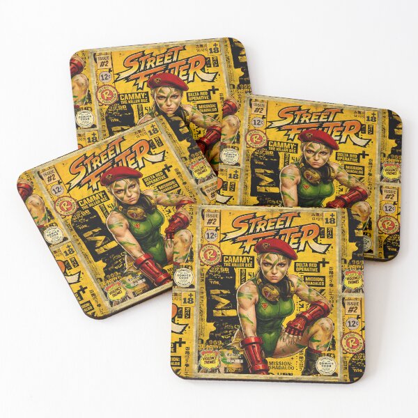 Item preview, Street Fighter Cammy Retro Comic Cover Pop Art designed and sold by Back2Collage.