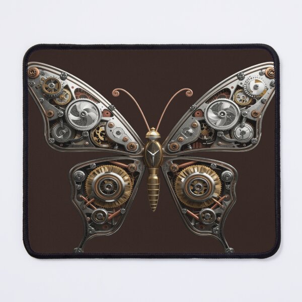 Item preview, Steampunk Mechanical Butterfly Clockwork Wings Art designed and sold by ItzLacarth.