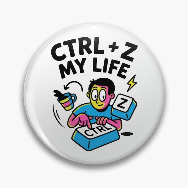 Artikelvorschau, CTRL Z Mein Leben – Programmierer-Humor-Design entworfen und verkauft von artofbelletz.
