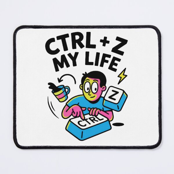 Artikelvorschau, CTRL Z Mein Leben – Programmierer-Humor-Design entworfen und verkauft von artofbelletz.