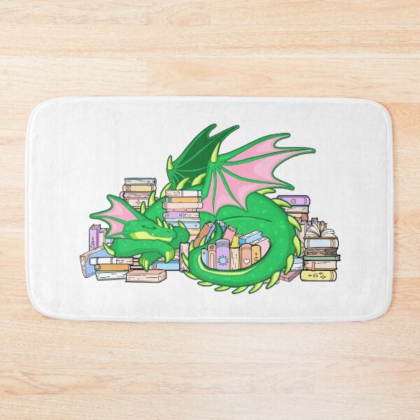 Item preview, Book-Loving Dragon  designed and sold by SparklefilthStudios.