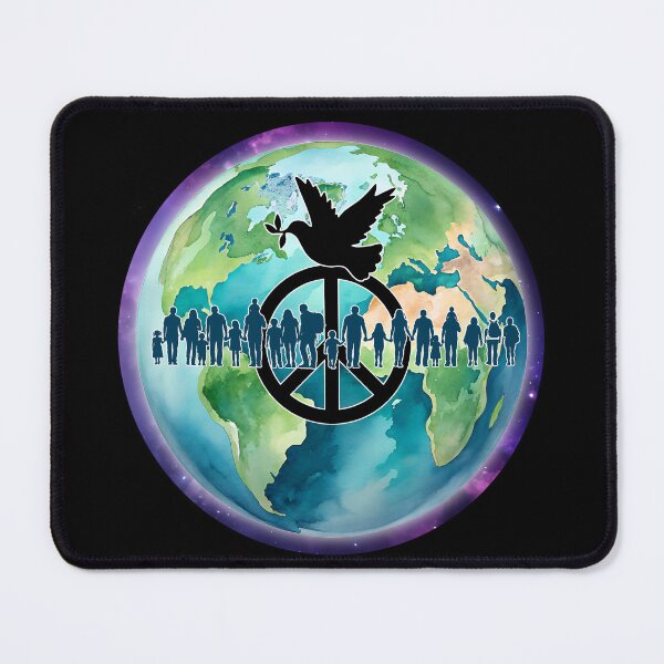 Item preview, One Race Peace designed and sold by Karen Wood.