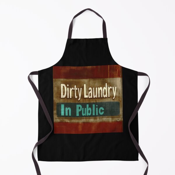 Item preview, Funny Dirty Laundry In Public Humour designed and sold by Shoot-The-Moon.