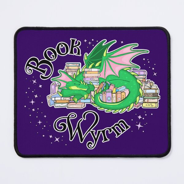 Item preview, Bookwyrm Treasure designed and sold by SparklefilthStudios.