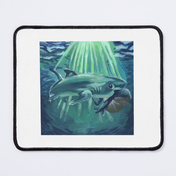 Item preview, shark with ikea blahaj designed and sold by crissini.