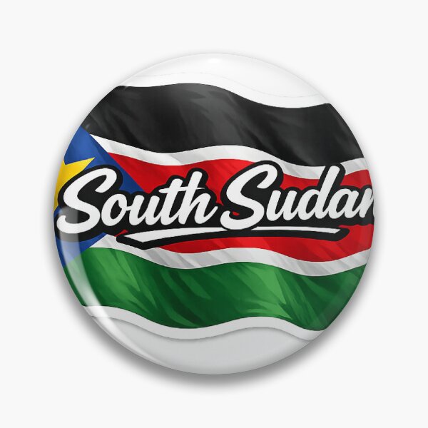 Item preview, South Sudan Flag Shirt – Waving South Sudan National Pride Design designed and sold by GarnerSupplyCo.