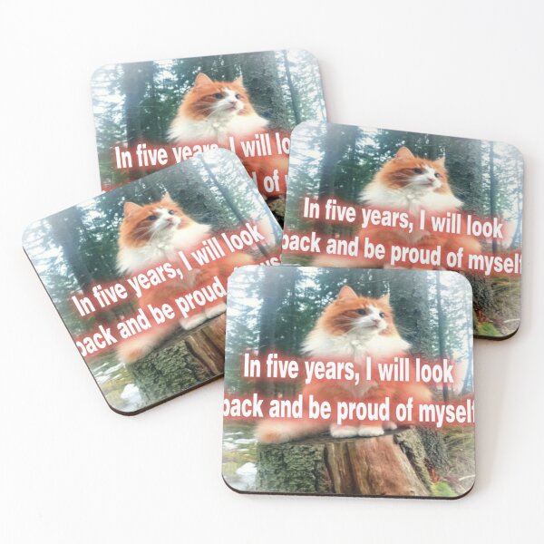 Item preview, Inspirational Cat Sticker designed and sold by ouijapumpkin.