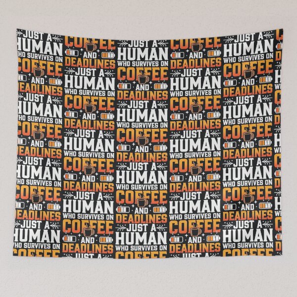 Item preview, Coffee Lover – Funny Survival Humor Coffee Deadlines Quote designed and sold by Taans-Creation.