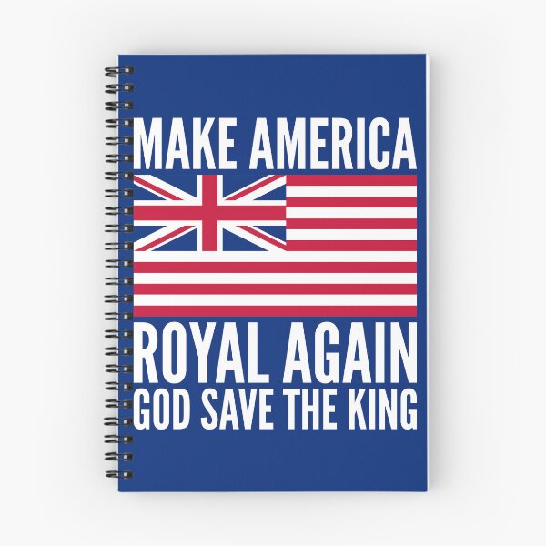 Item preview, Funny Red Blue Make America Royal Again Flag designed and sold by Digital Homestead.
