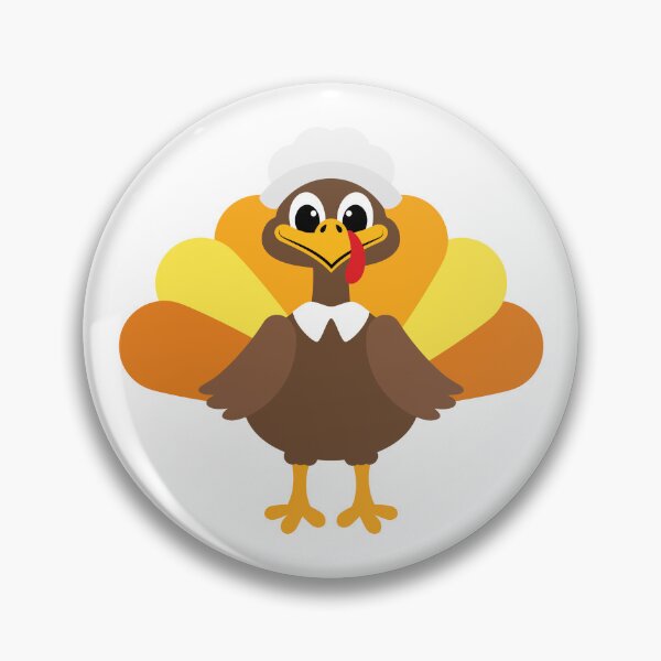 Item preview, Cute Thanksgiving Turkey designed and sold by Captain Creative.